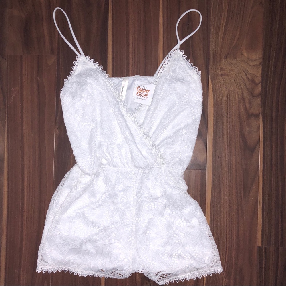 NWT COPPER CLOSET boutique romper
